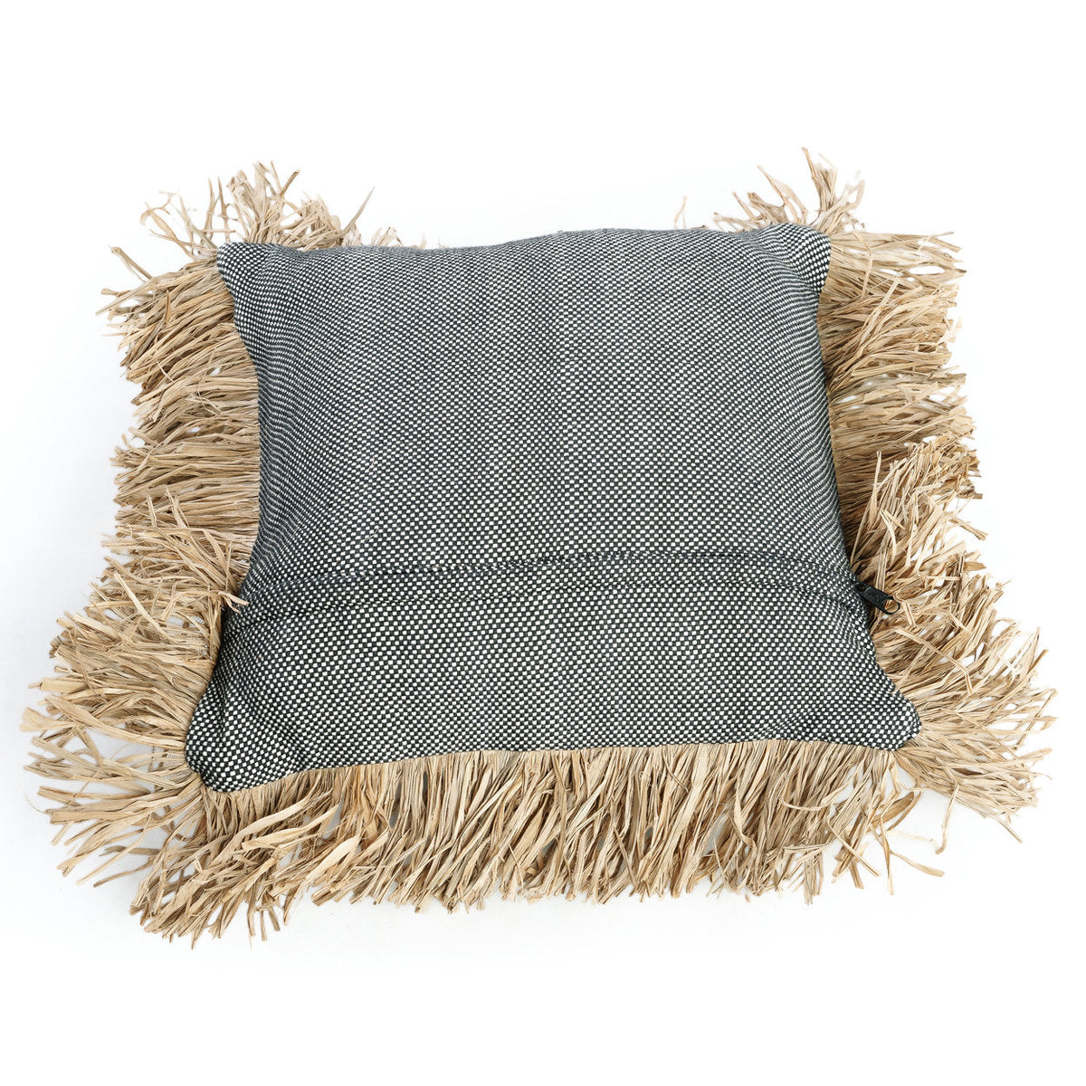 Der Kissenbezug Cotton Bonita - Natur-Schwarz - 40x40