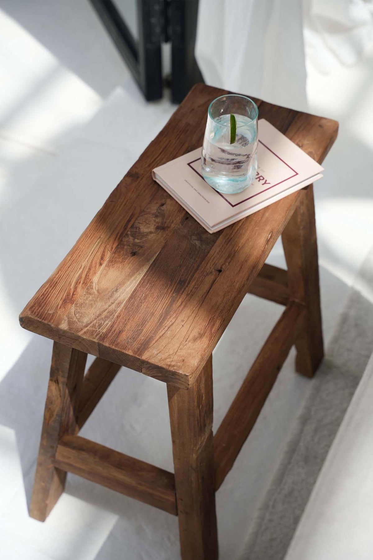 Le tabouret Fab Rustic - Naturel