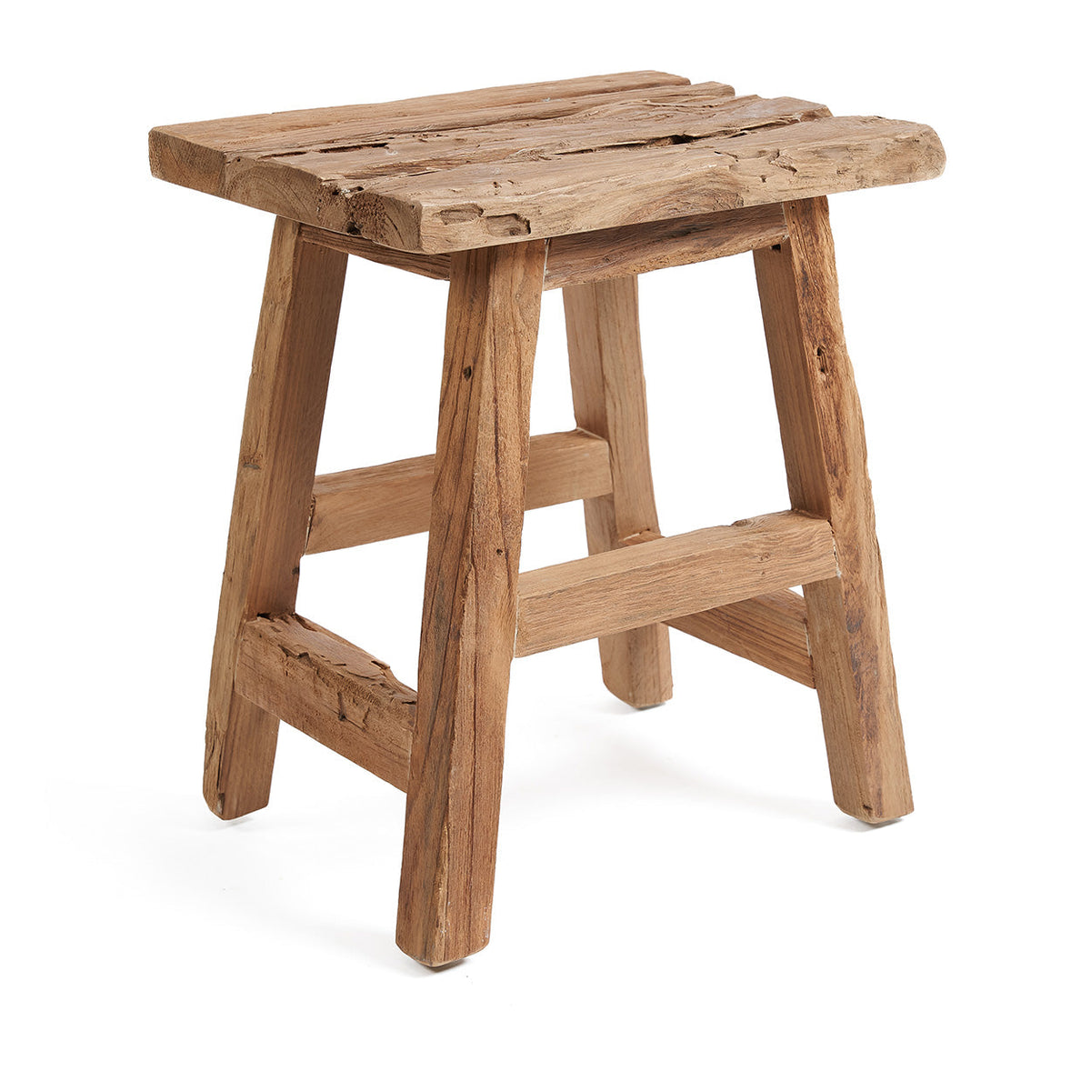 Le tabouret Yoke - Naturel - L
