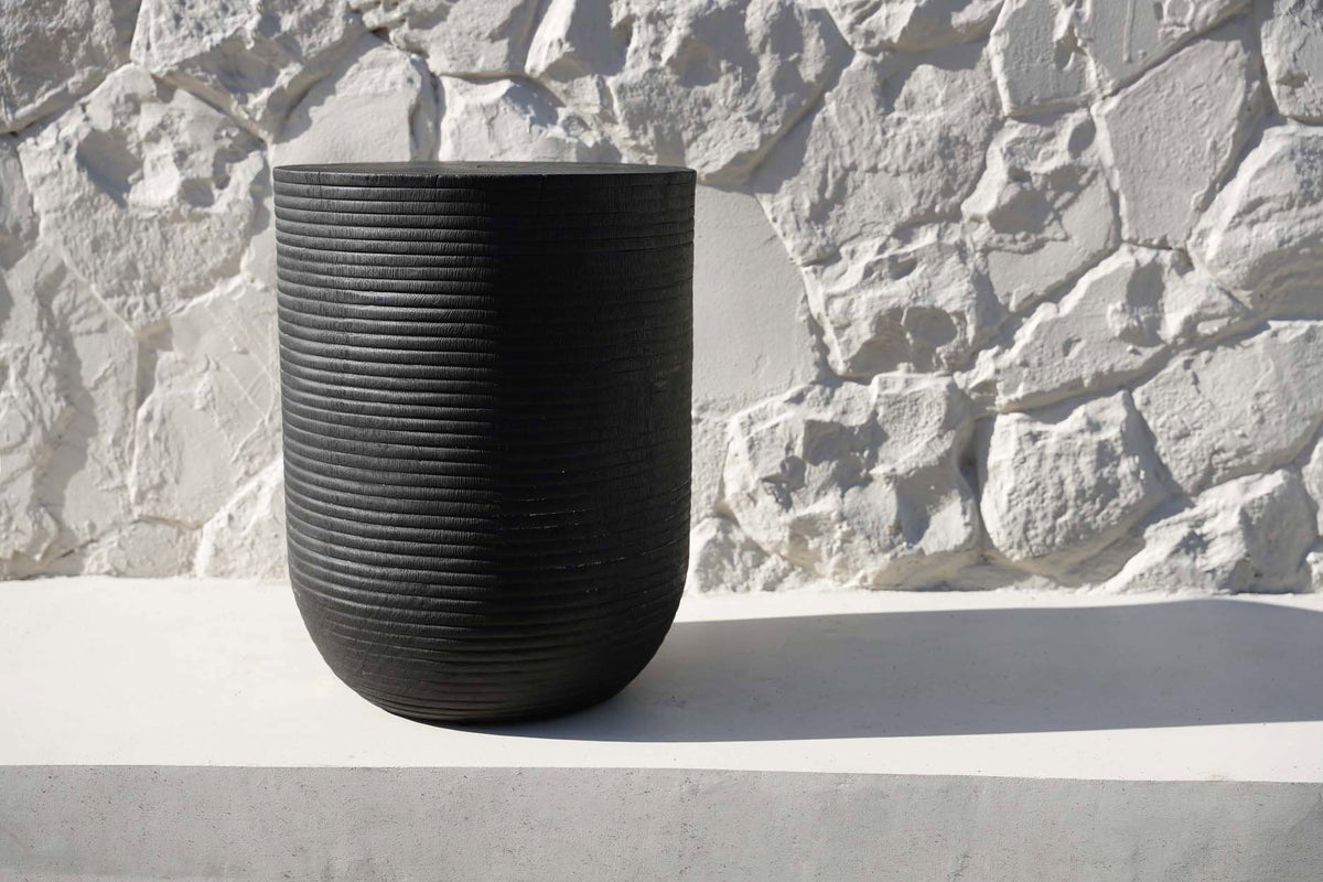 Le tabouret Buntuk - Noir