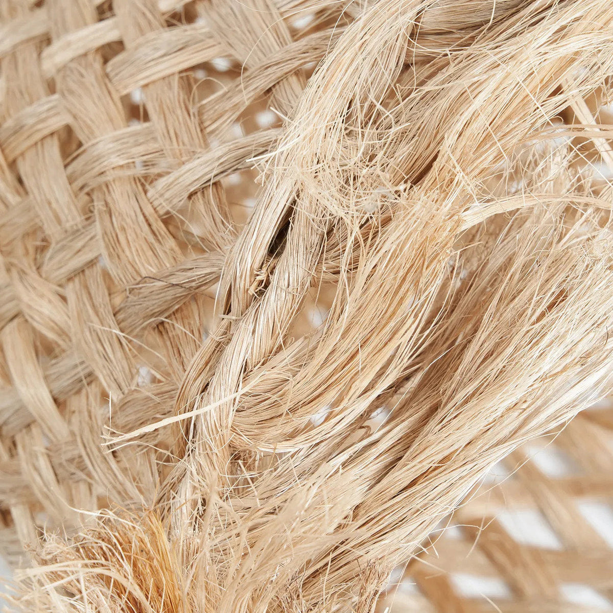 Suspension Abaca Jelly Fish - Naturel - M