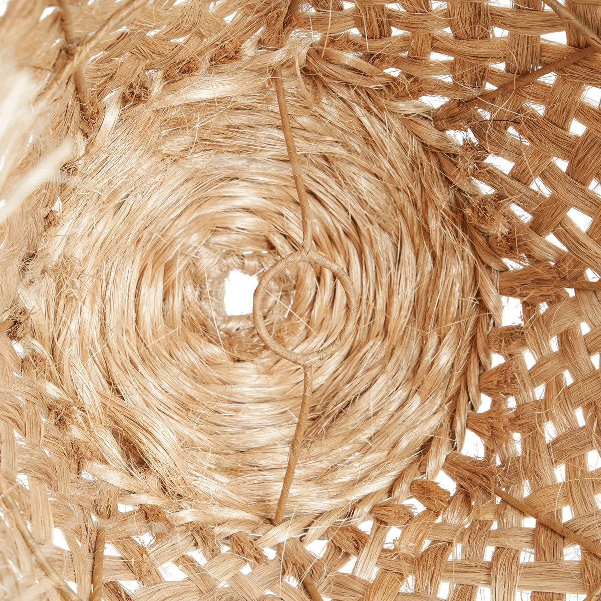 Suspension Abaca Jelly Fish - Naturel - M