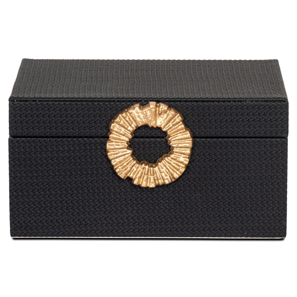 Opbergdoos Amal black/gold large