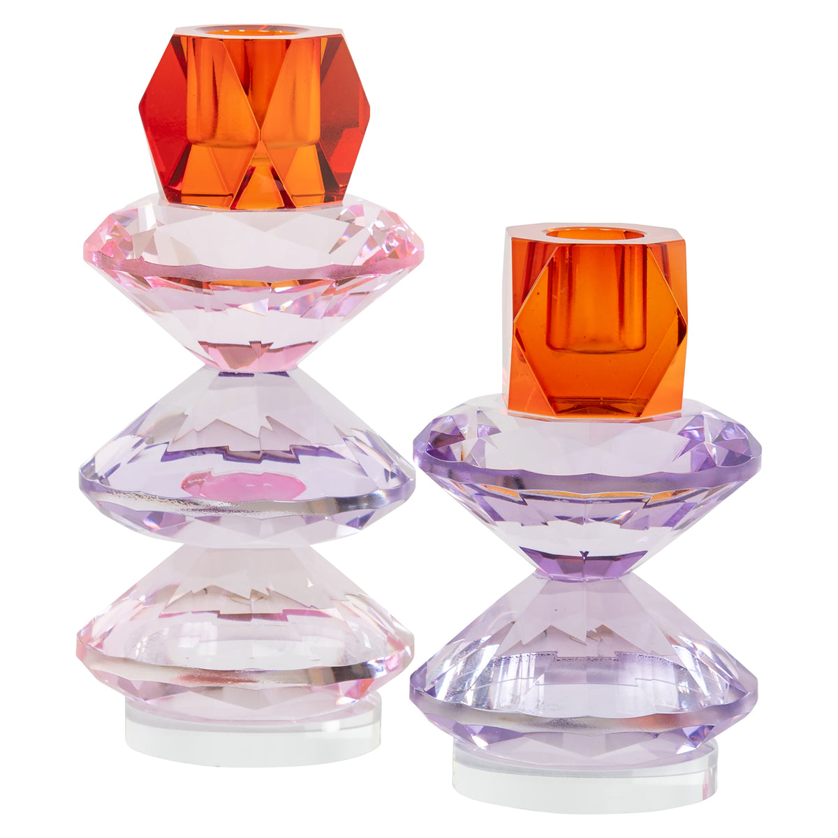 Kerzenhalter Yalena pink large