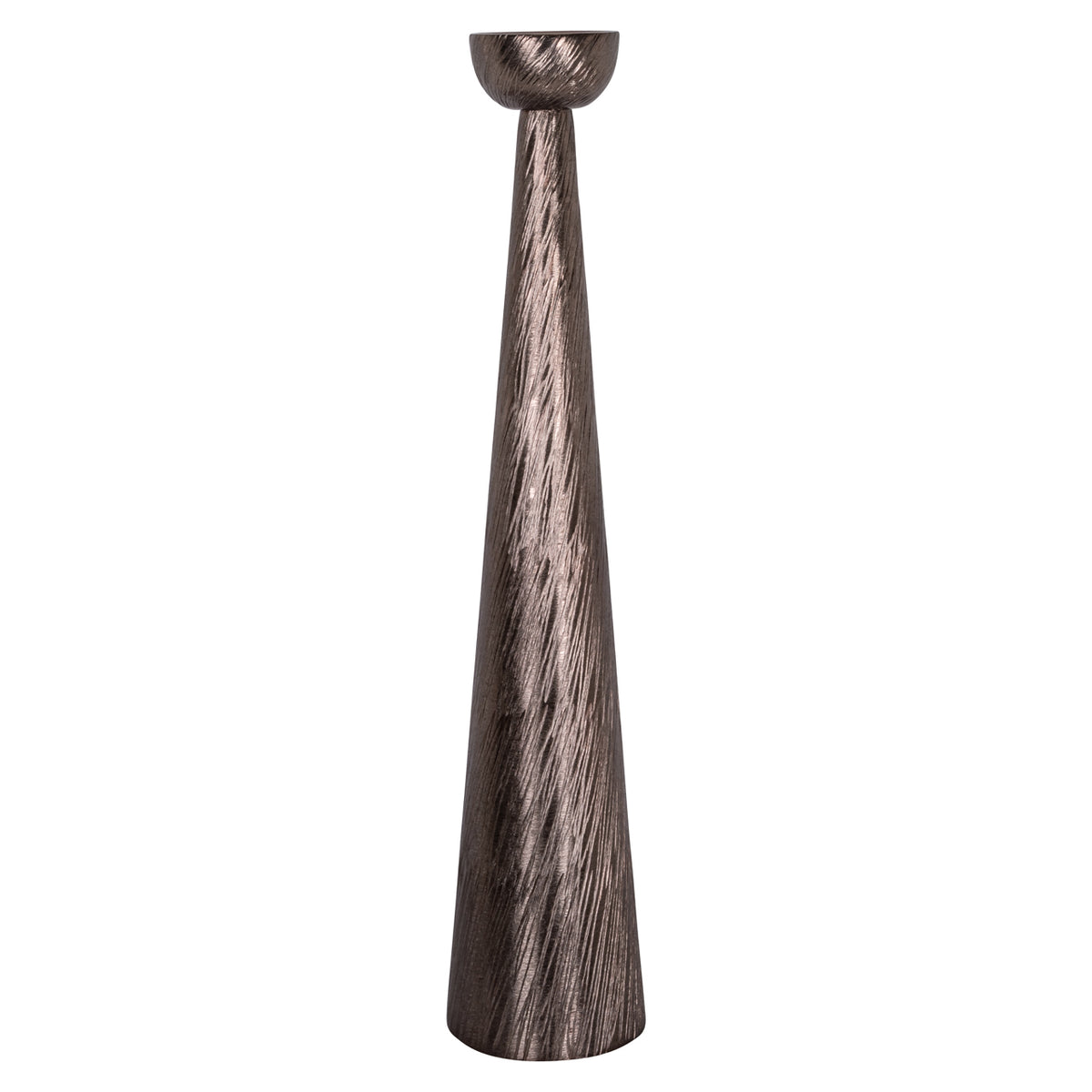 Saphira smoke candle holder large