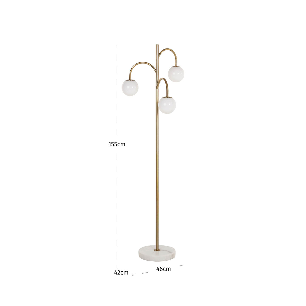 Stehleuchte Janou Gold