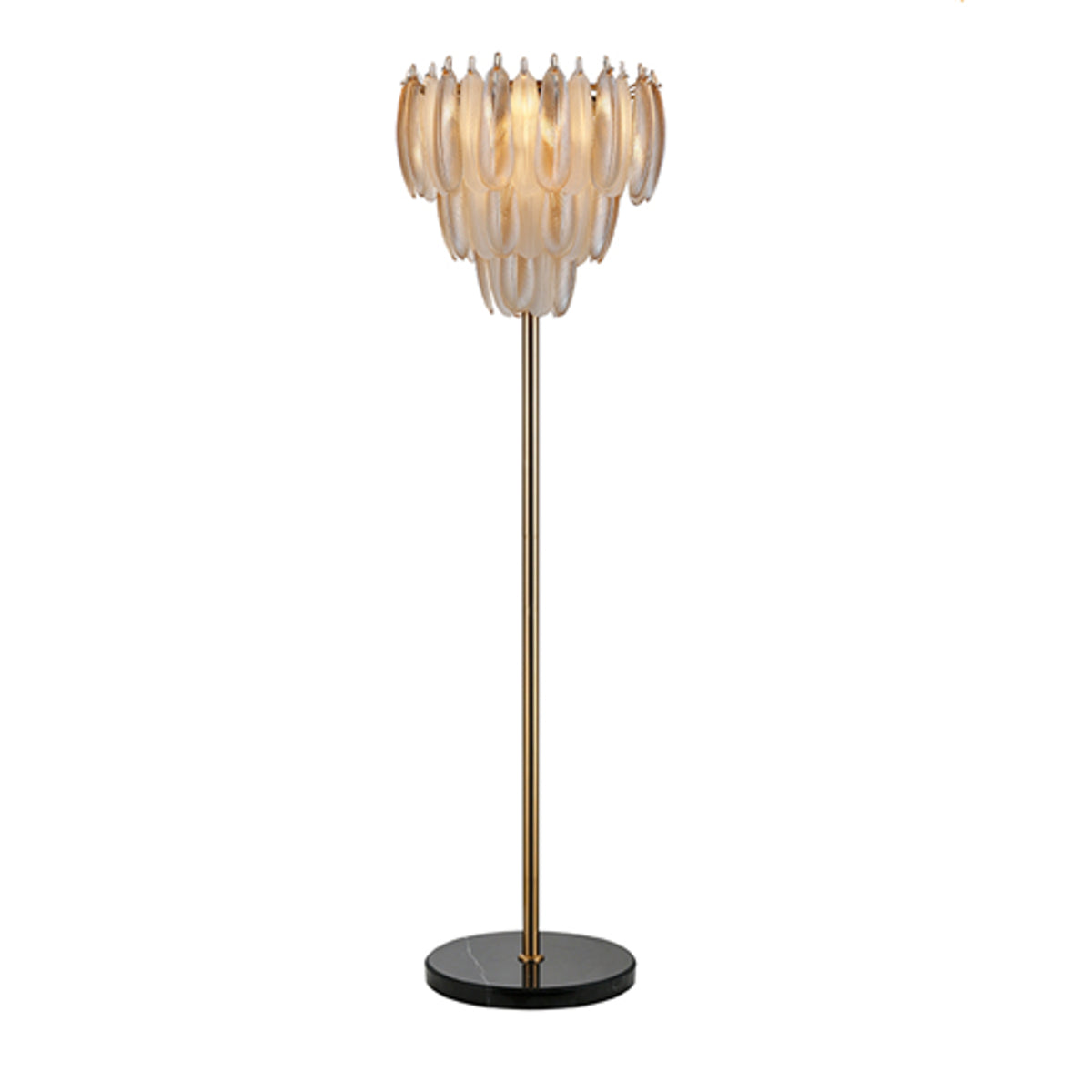 Lampadaire Chloe laiton antique