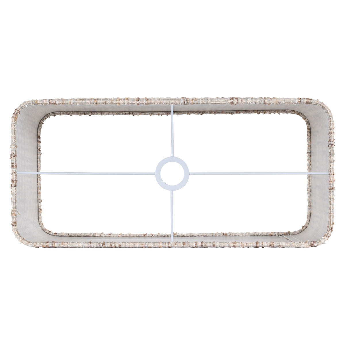 Abat-jour Filou crème coco rectangulaire grand