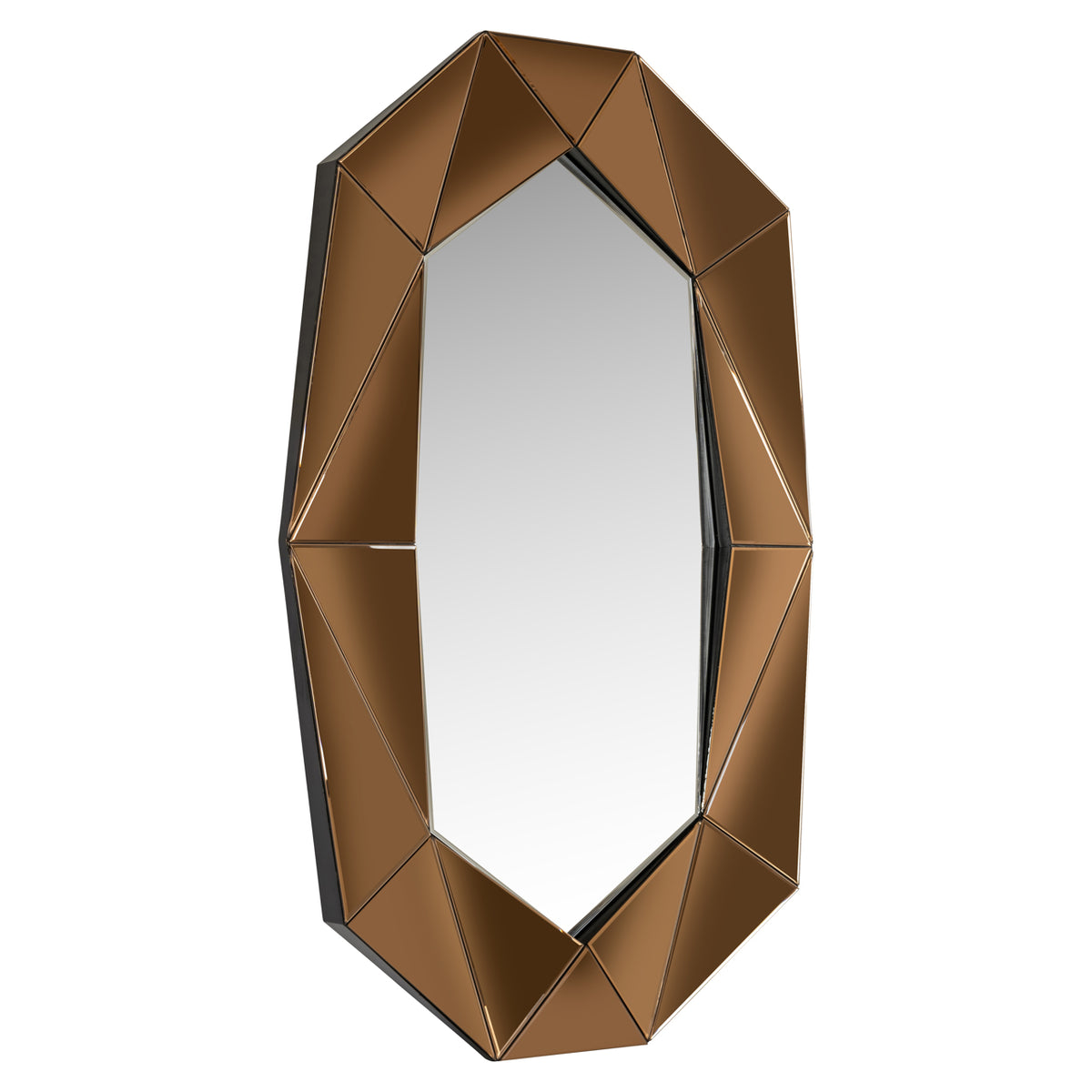 Miroir Jaloe bronze