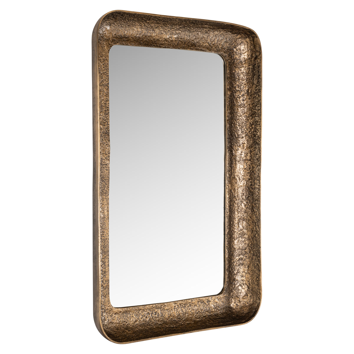 Mirror Loan antique brass