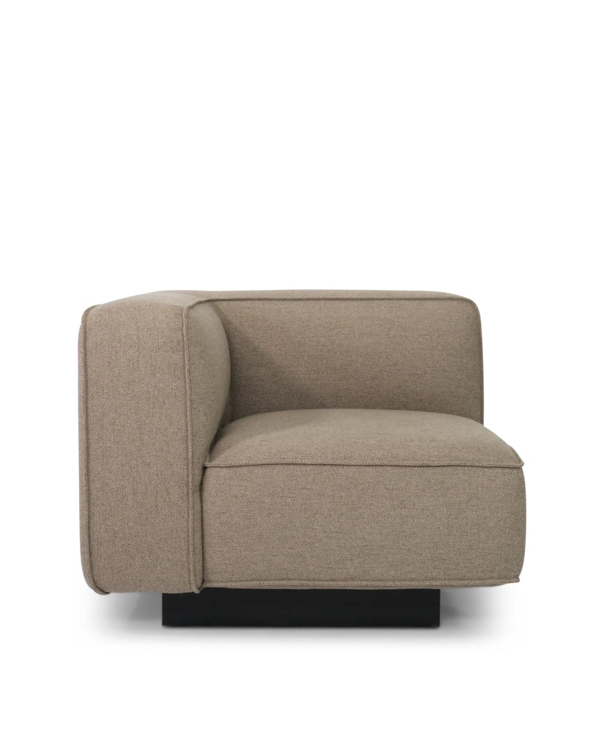 Utopia Sofa-Eckelement - Dunkelbeige