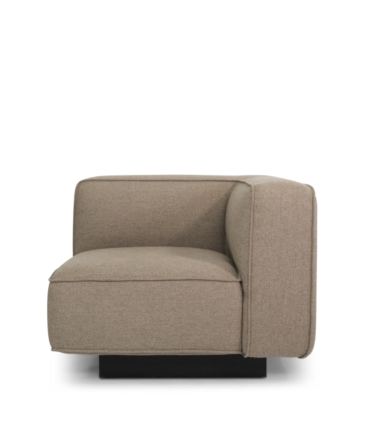 Utopia Sofa-Eckelement - Dunkelbeige