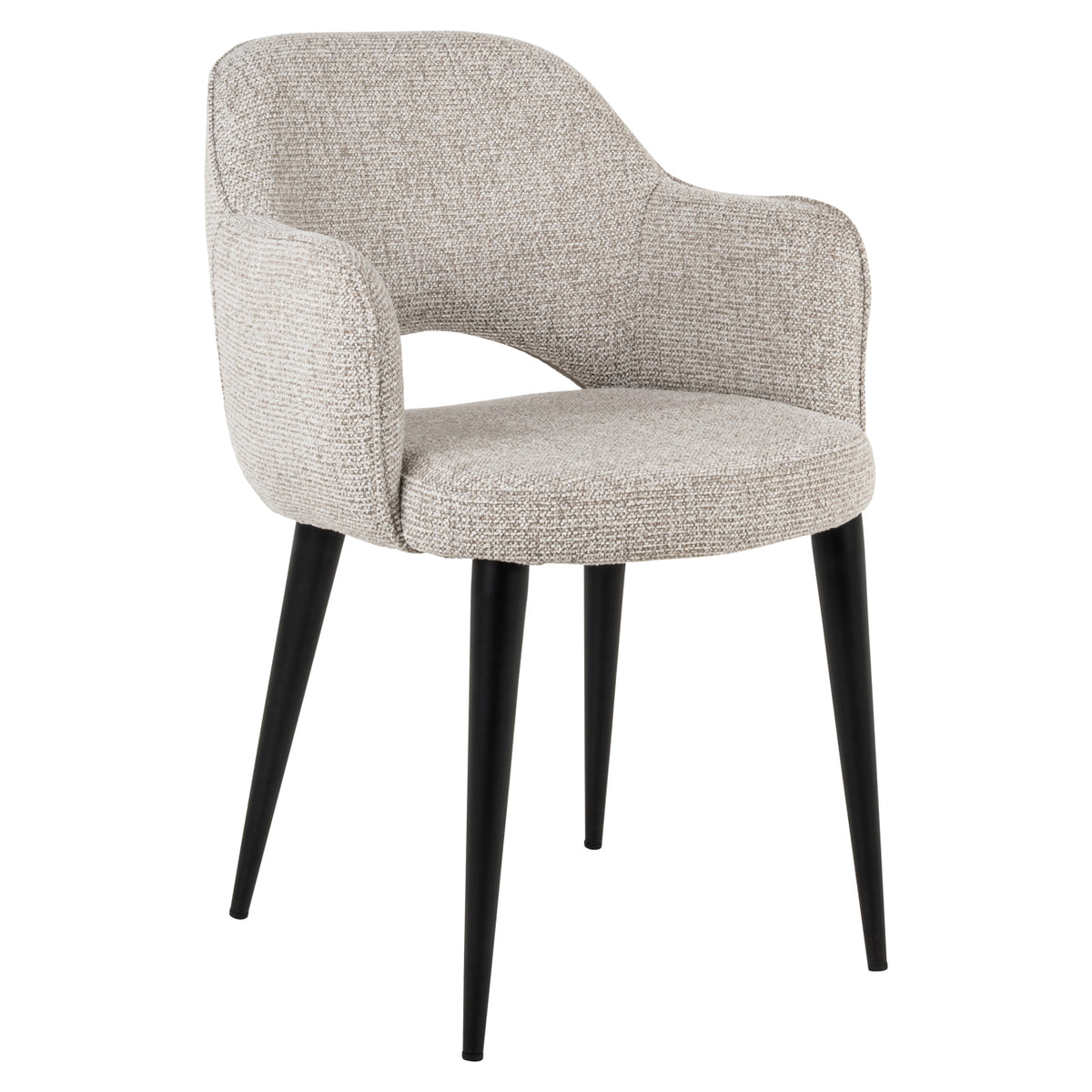 Giovanna dining chair natural fancy fire retardant