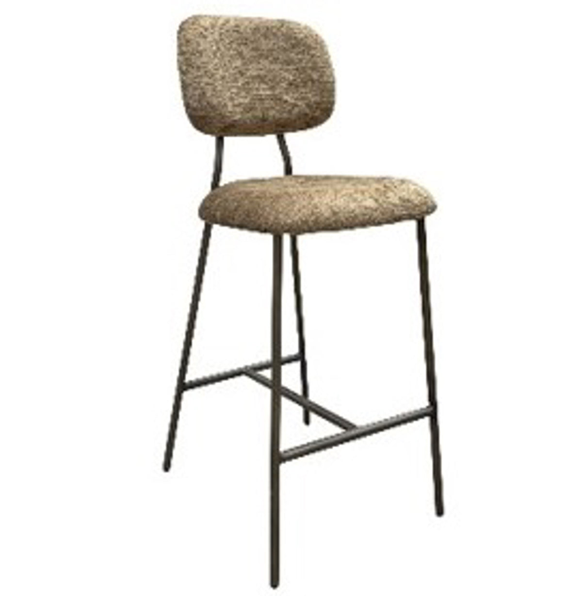 Counter chair Xenia brandy fusion fire retardant (Set of 2)