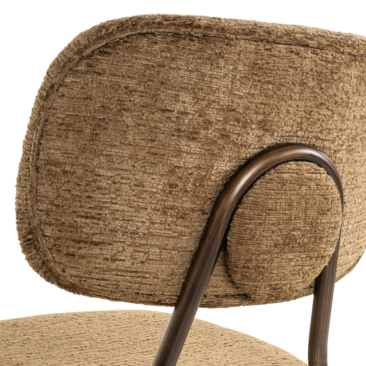 Counter chair Xenia brandy fusion fire retardant (Set of 2)