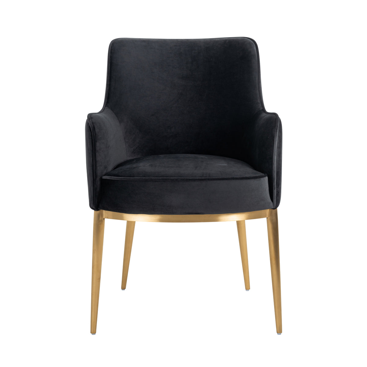Breeze quartz anthracite fire-retardant dining chair (Set of 2)