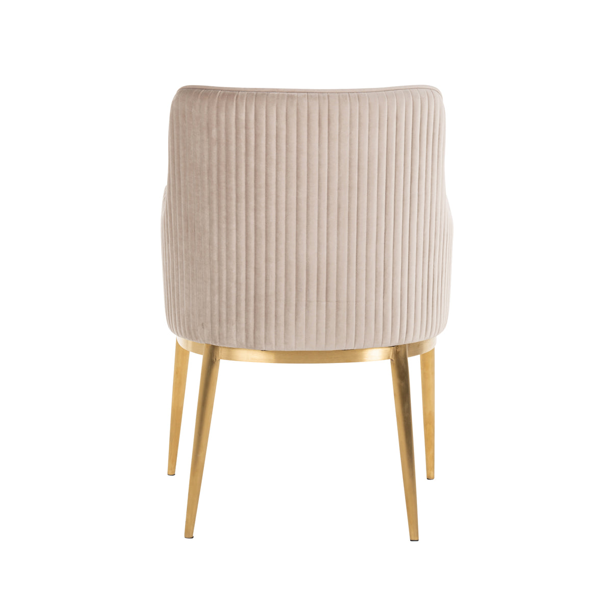 Breeze khaki velvet fire retardant dining chair (Set of 2)