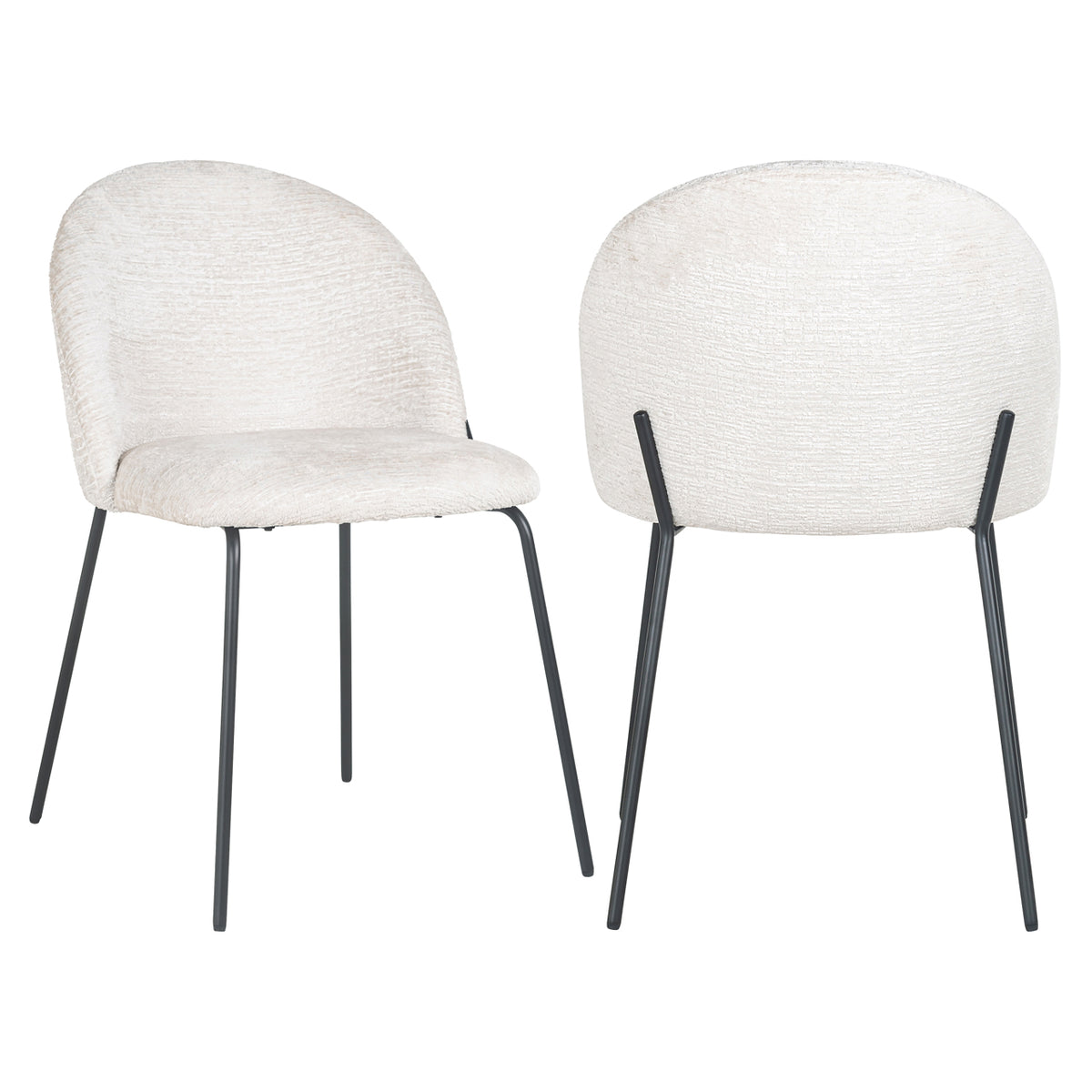 Chaise de salle à manger Alyssa cream fusion (Lot de 2)