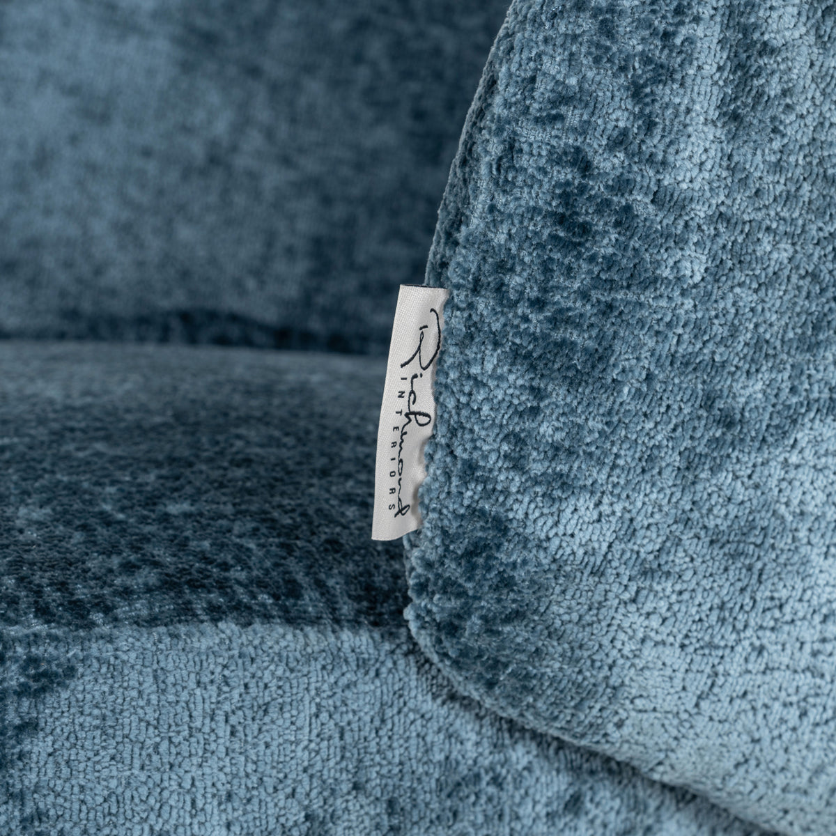 Esszimmerstuhl Amphara blue chenille schwer entflammbar