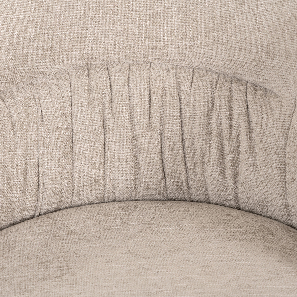 Olivia natural miami swivel dining chair
