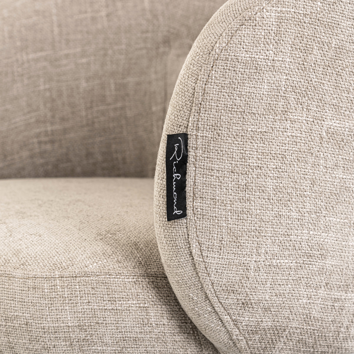 Olivia natural miami swivel dining chair