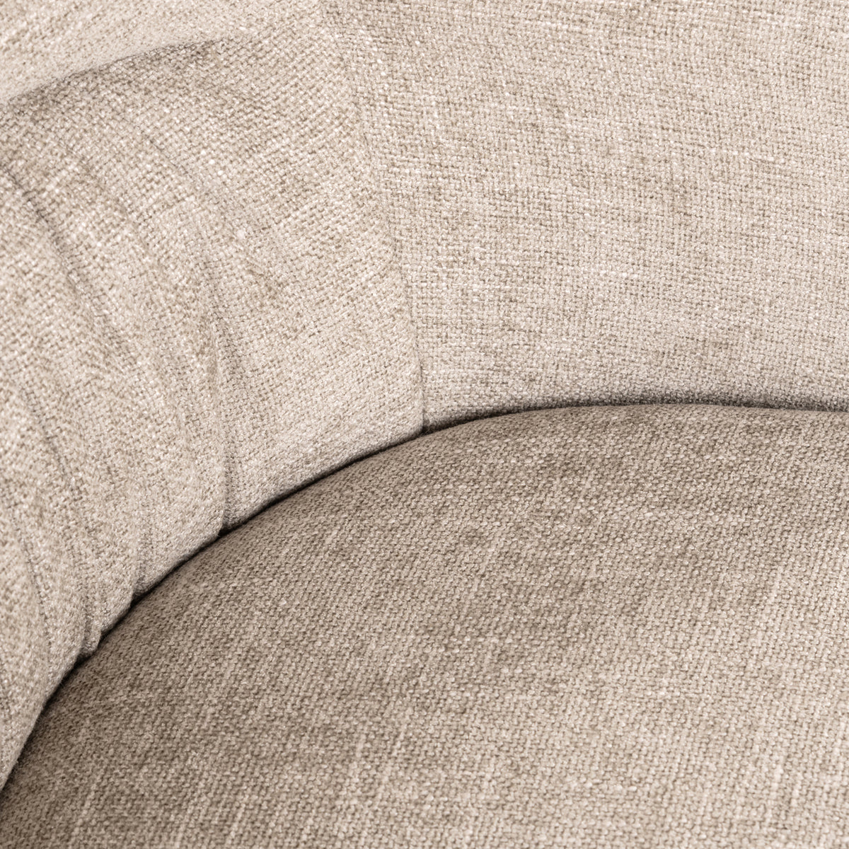 Olivia natural miami swivel dining chair