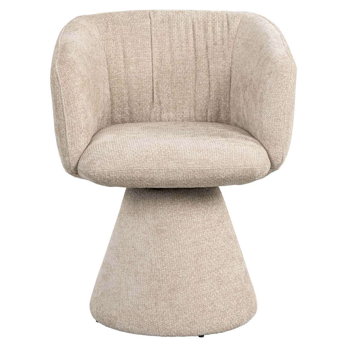 Chaise de salle à manger Madeline cream unicorn pivotante