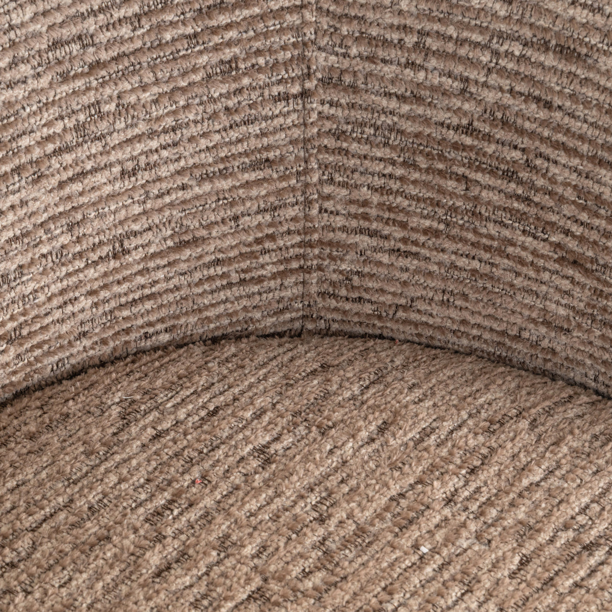 Quiriro mocca linear swivel dining chair