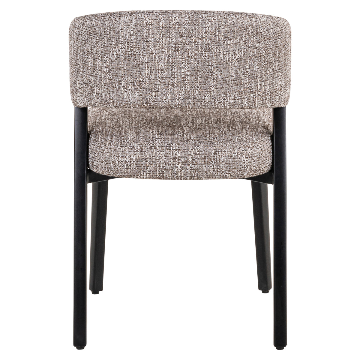 Chaise de salle à manger Zeno earth tweed
