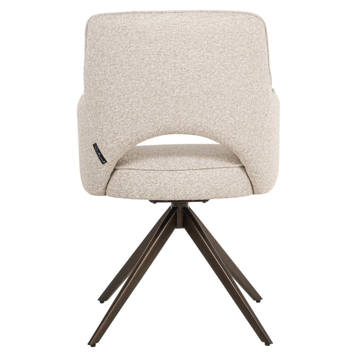 Eetkamerstoel Ginerva biscotti swivel