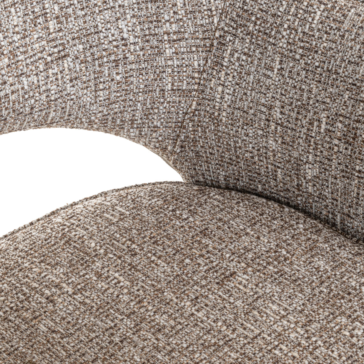 Esszimmerstuhl Ginerva earth tweed swivel