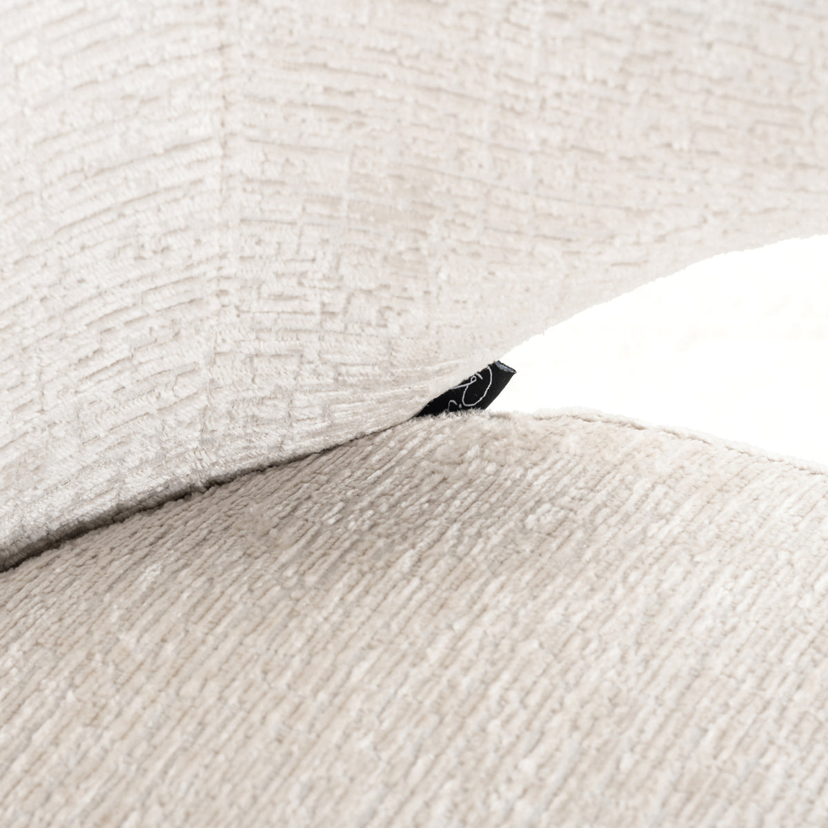Chaise de salle à manger Milly cream fusion pivotante