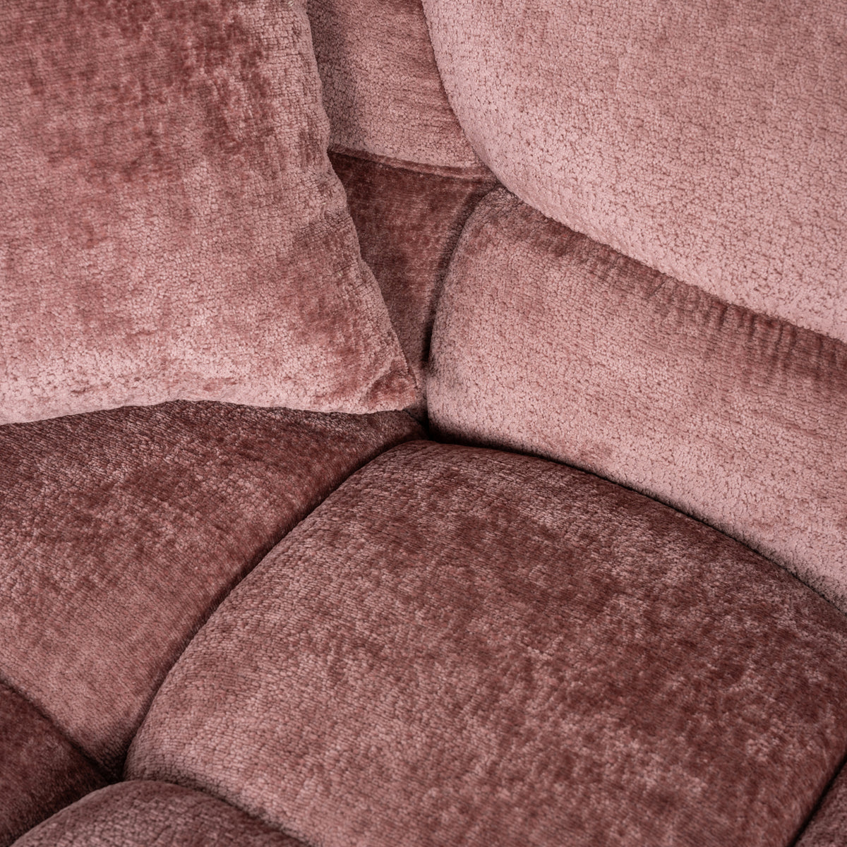 Charelle rose chenille sofa