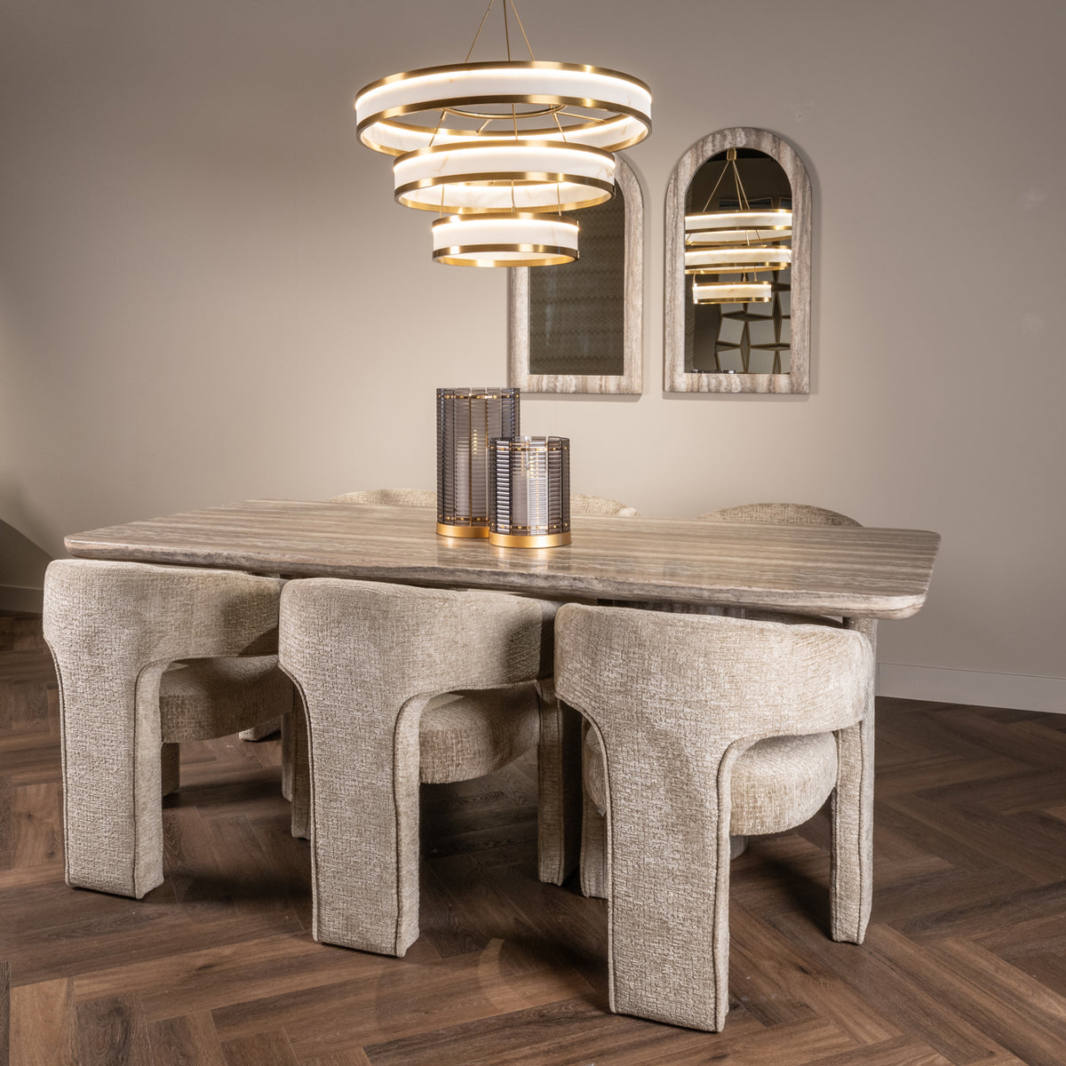 Eetkamerstoel Belle desert fusion fire retardant