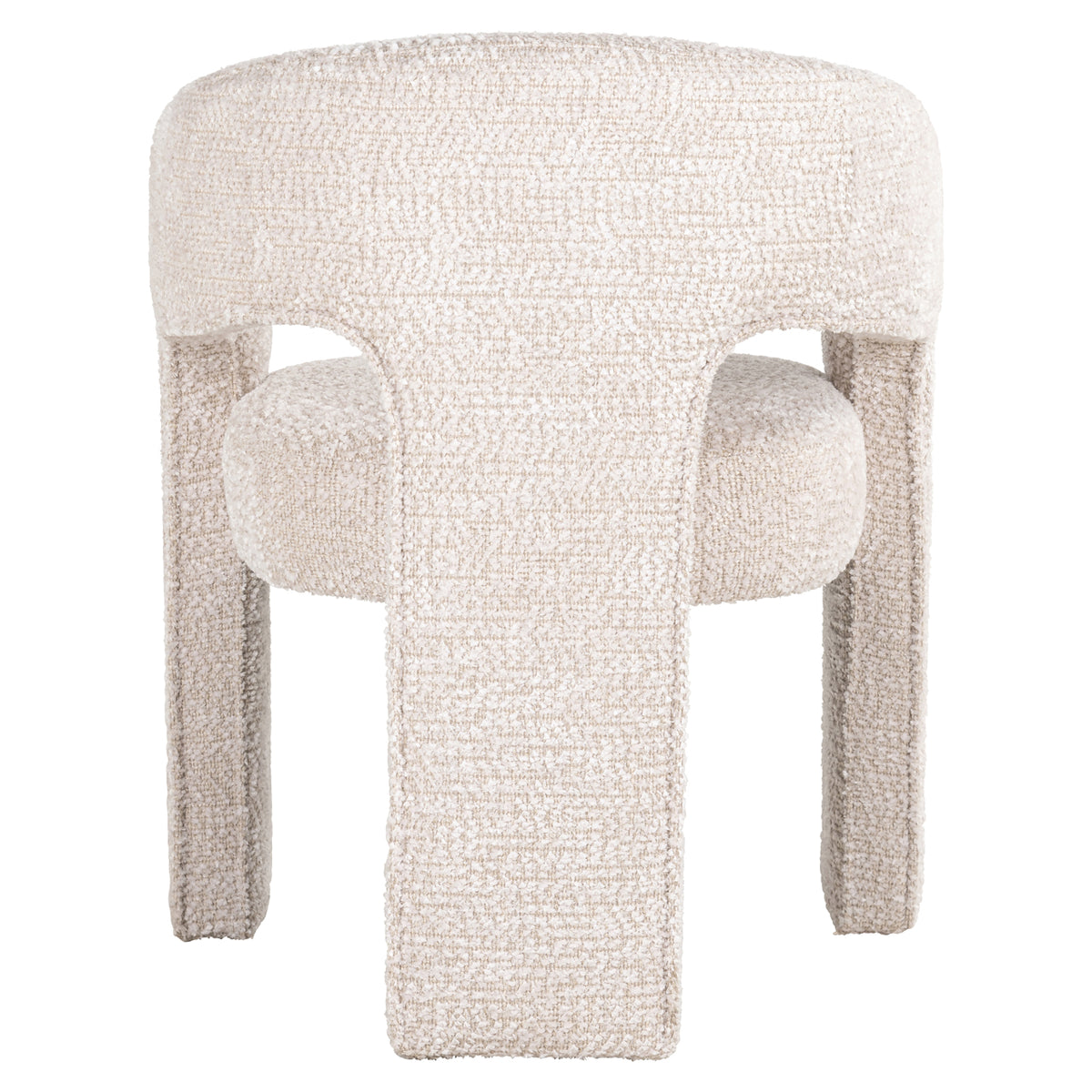 Chaise de salle à manger Belle lovely crème ignifugée