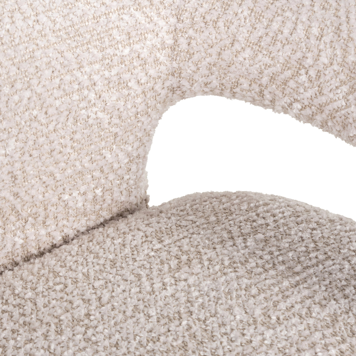 Chaise de salle à manger Belle lovely crème ignifugée