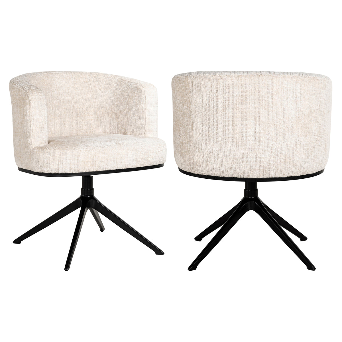 Esszimmerstuhl Cheyenne Niagara Beige drehbar