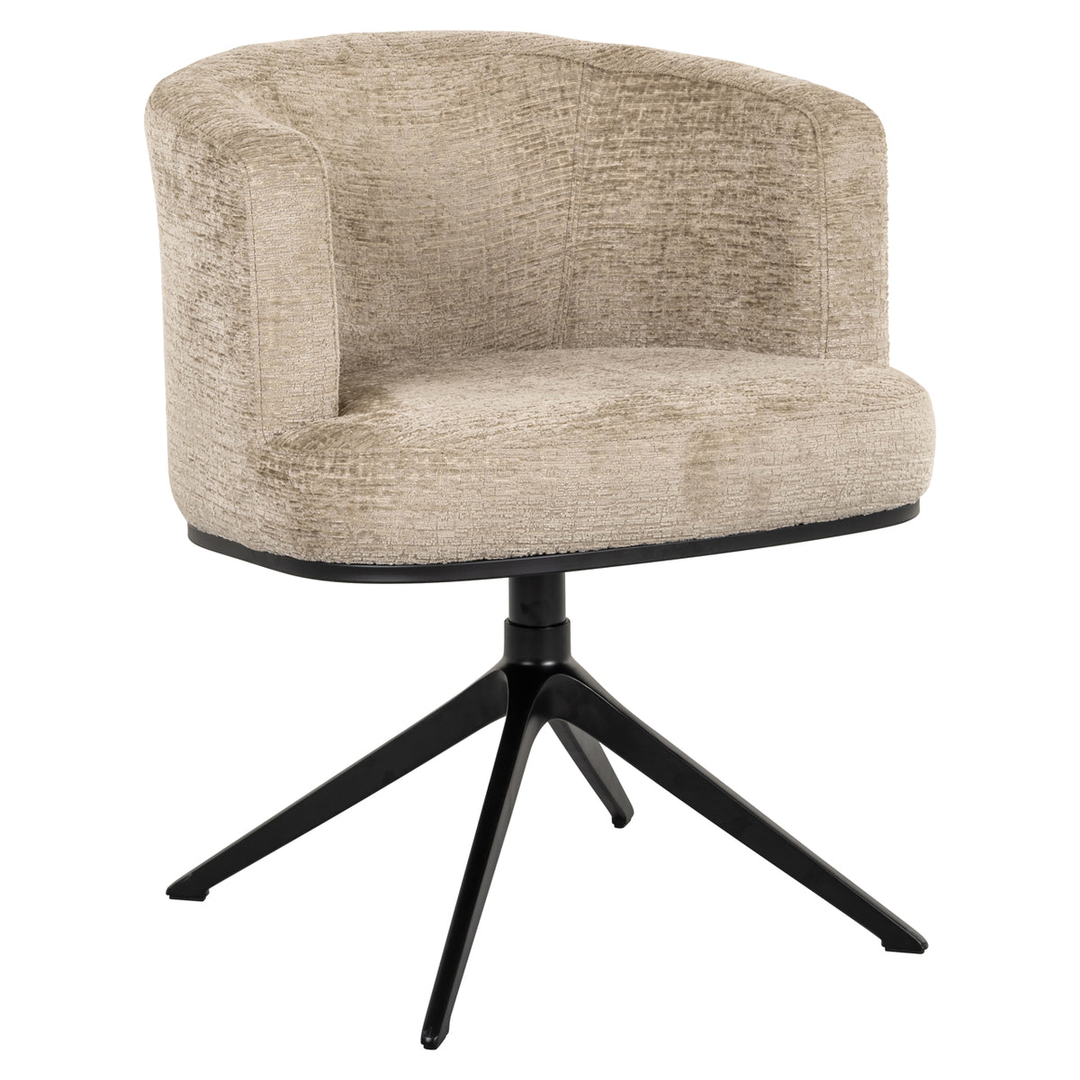 Eetkamerstoel Cheyenne desert fusion swivel fire retardant