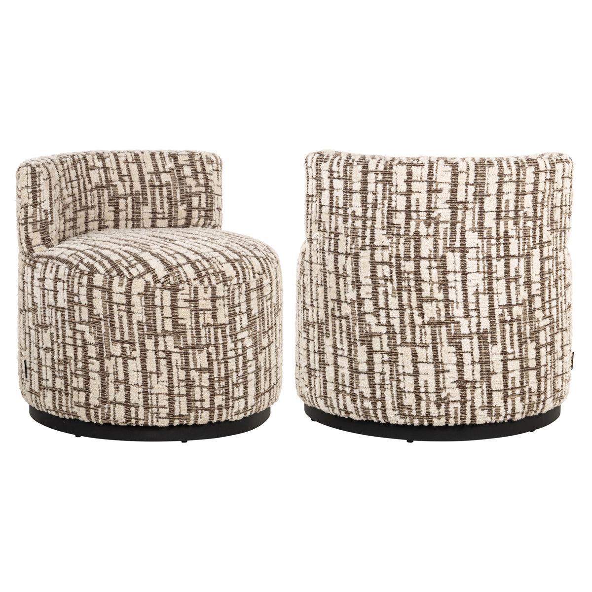Lounge stoel Franny cream
