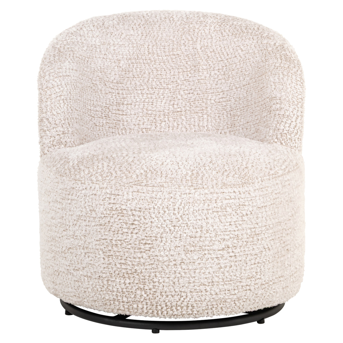 Loungesessel Jackie Lovely Cream Drehbar für Kinder