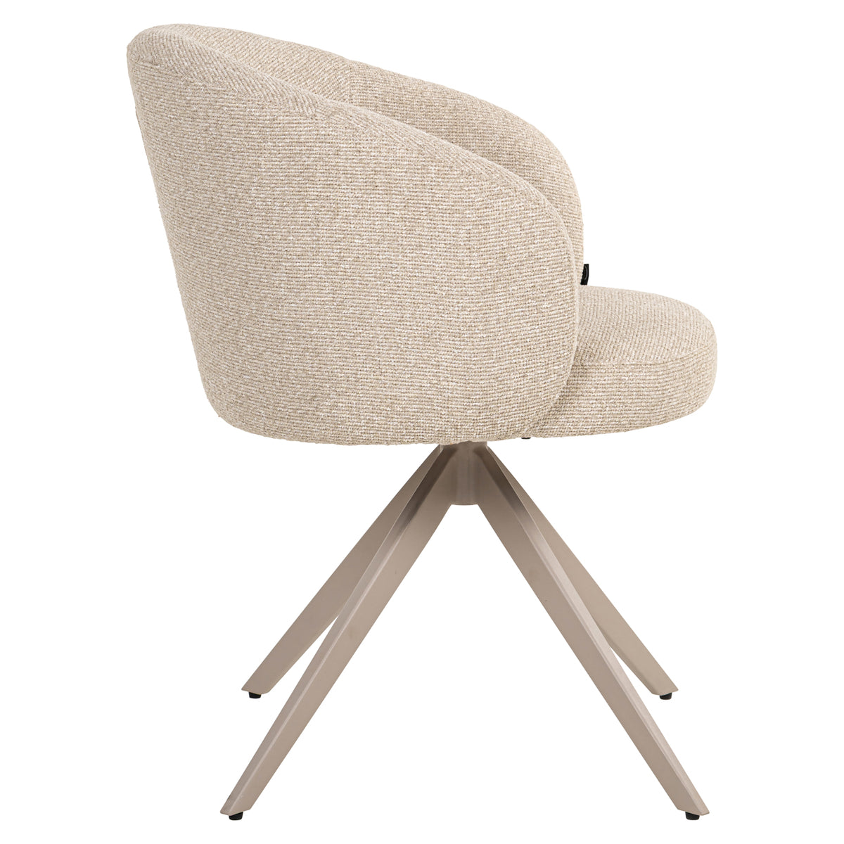 Chaise de salle à manger Olivia biscotti pivotante
