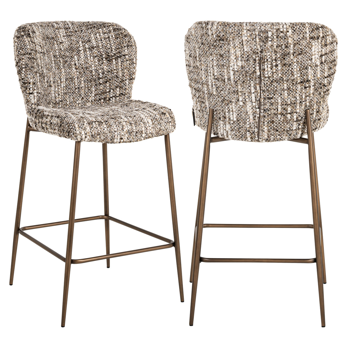 Chaise de comptoir Odarby brown omara