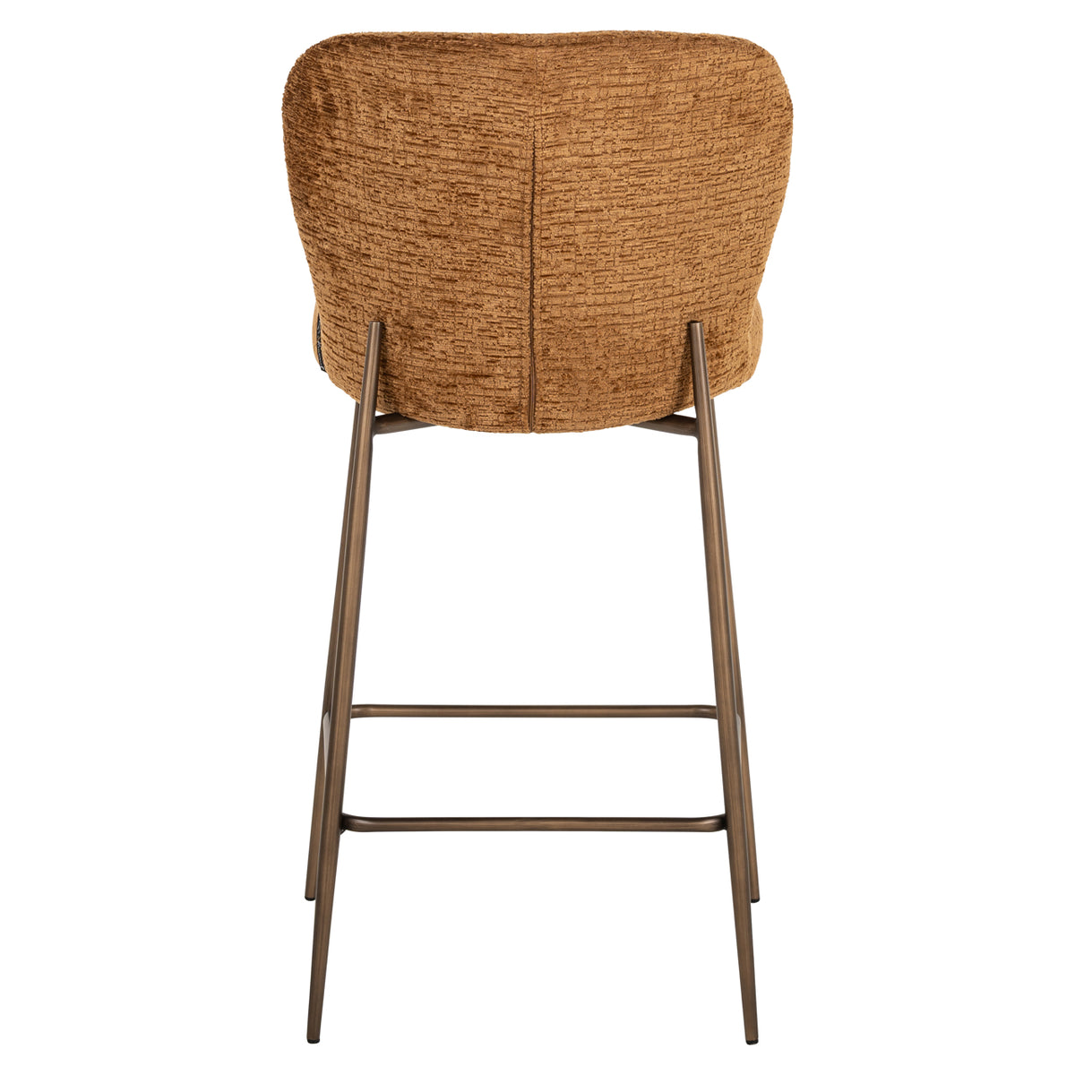 Chaise de comptoir Odarby cognac fusion