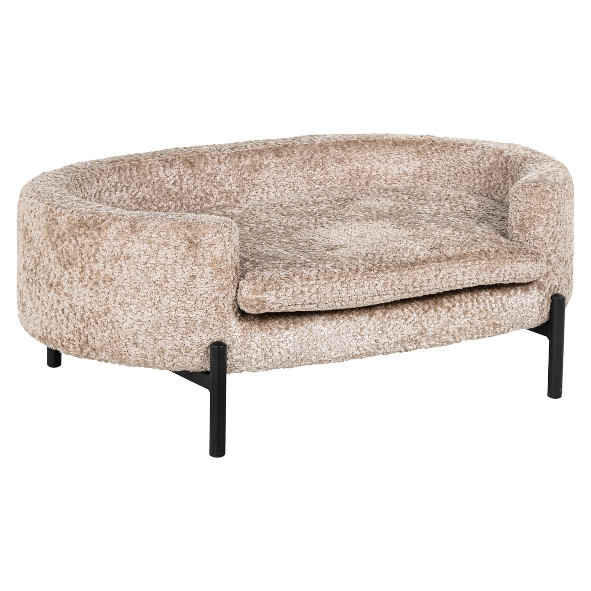 Lit pour chien Dolly mouton naturel