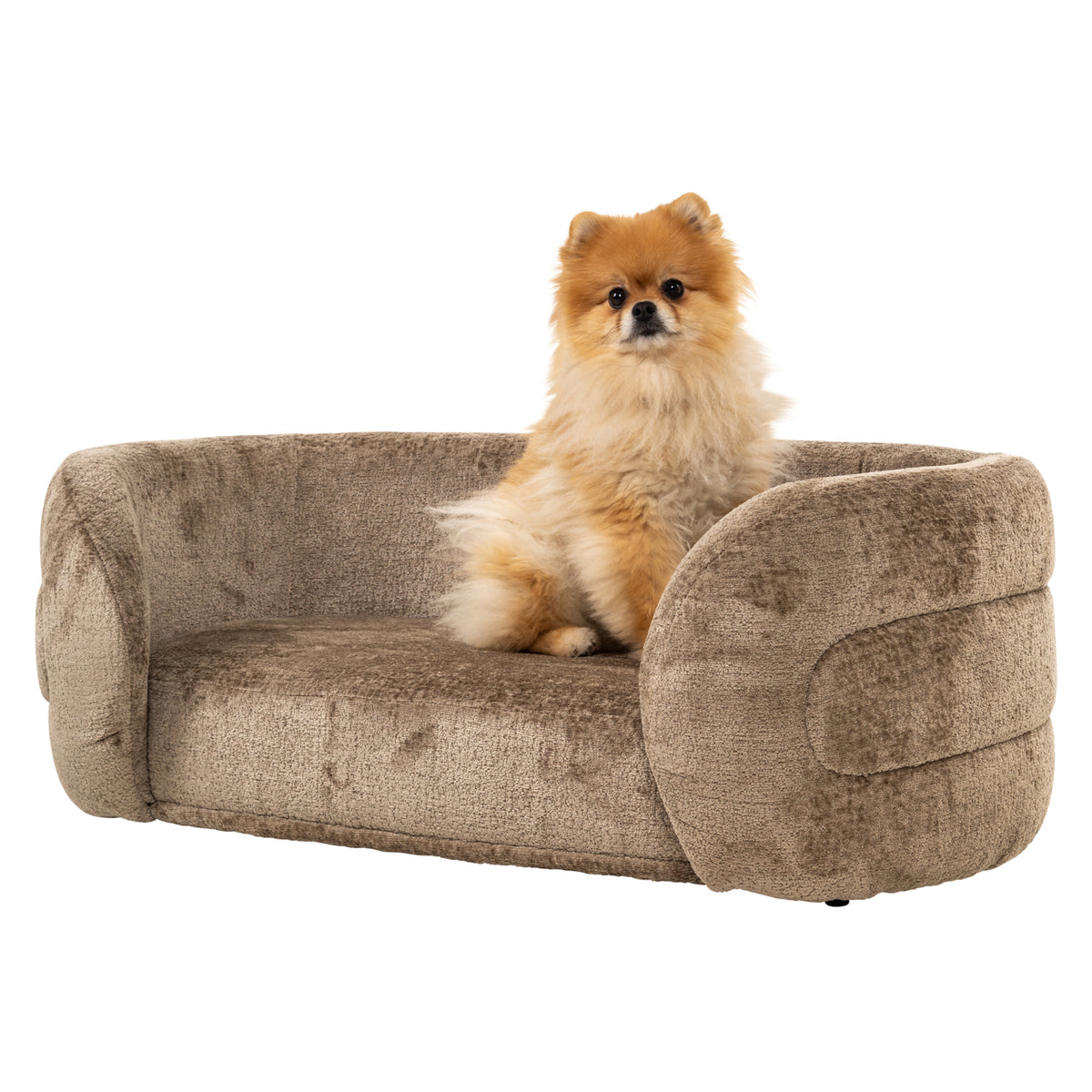 Hundebett Bingo Taupe Chenille