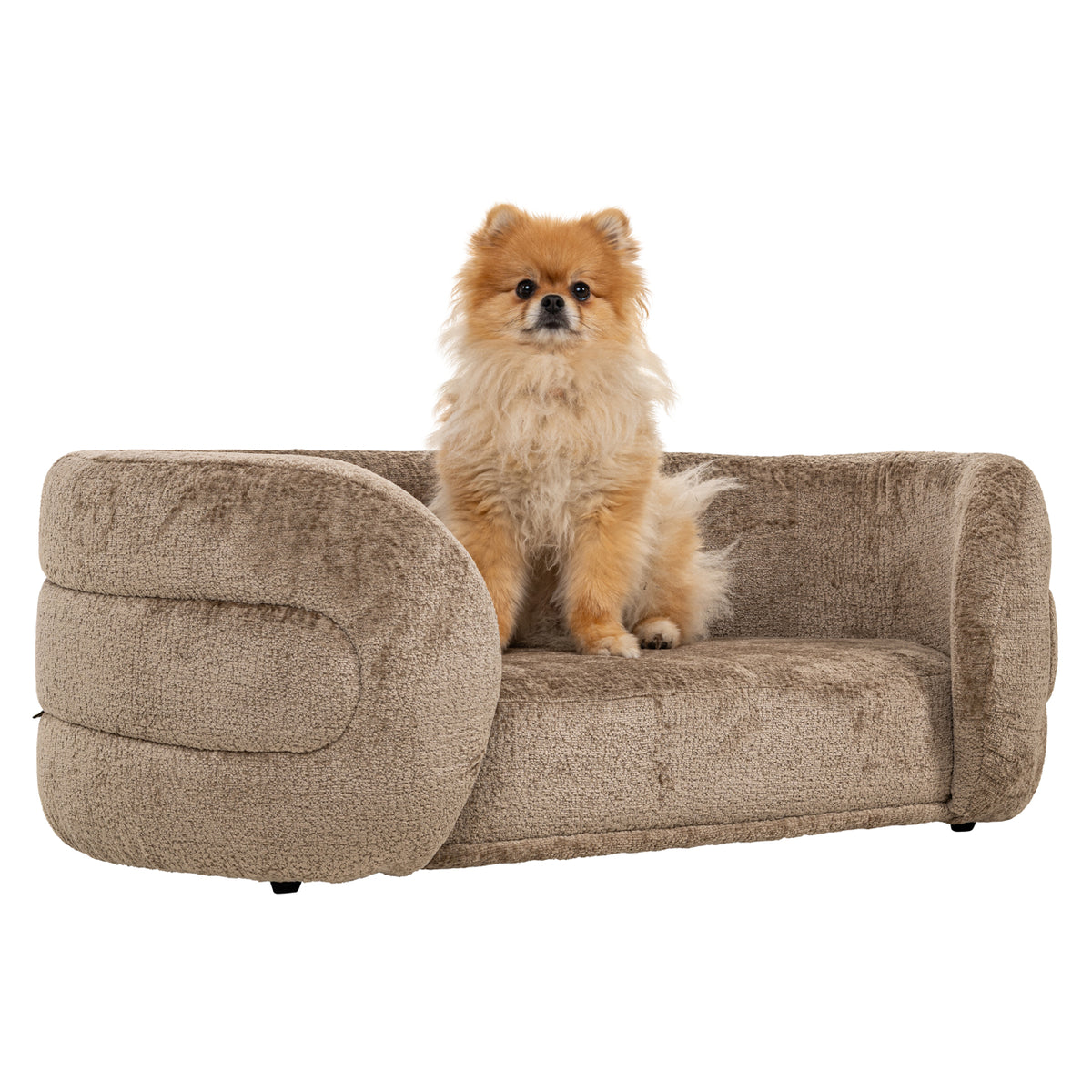Hundebett Bingo Taupe Chenille