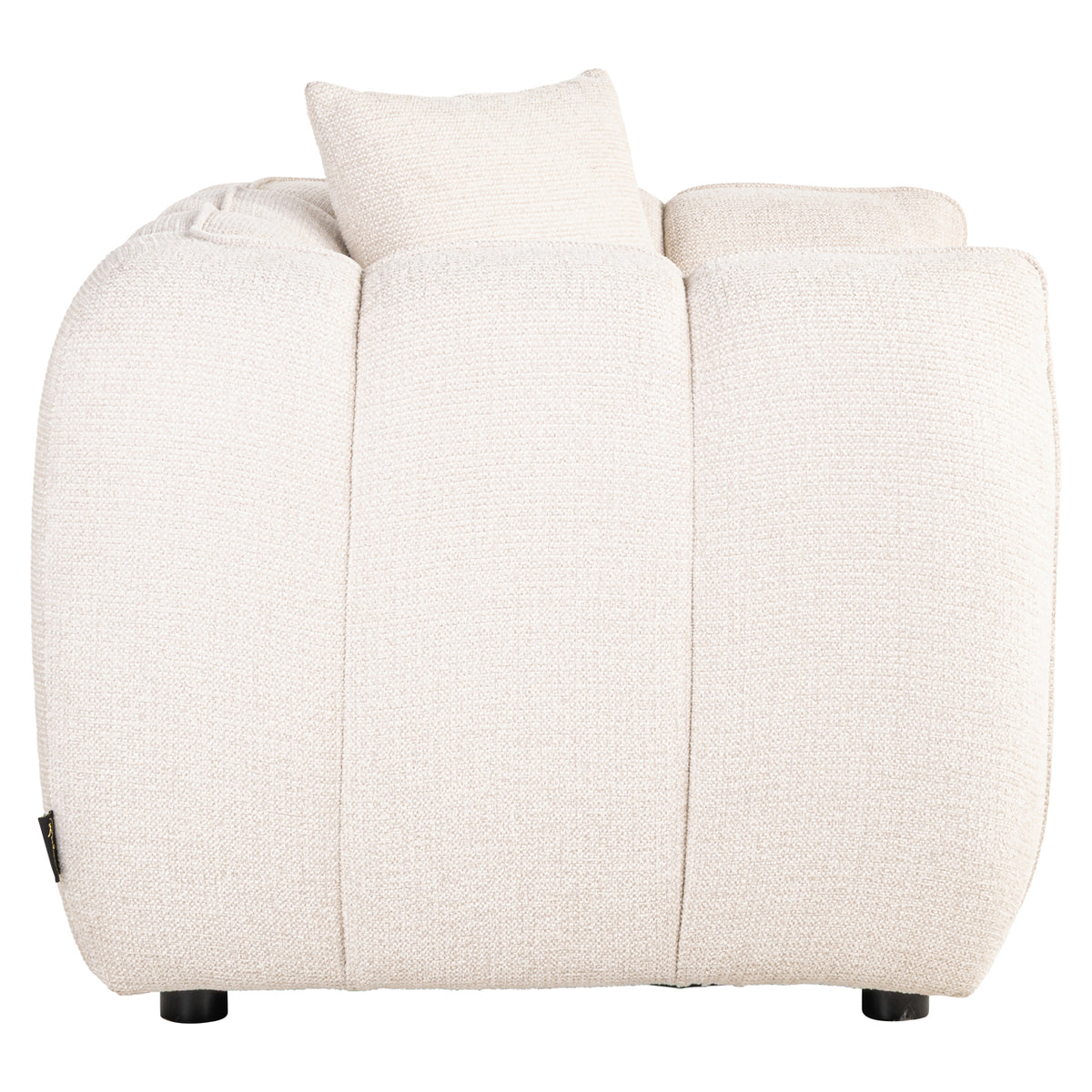 Fauteuil lounge Jezebel crème fancy