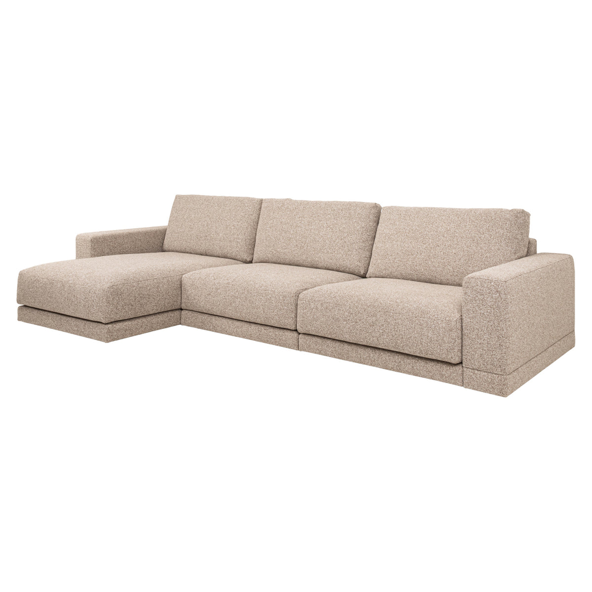 Sofa Trentino Cayennebraun 3,5-Sitzer + Lounge links oder rechts