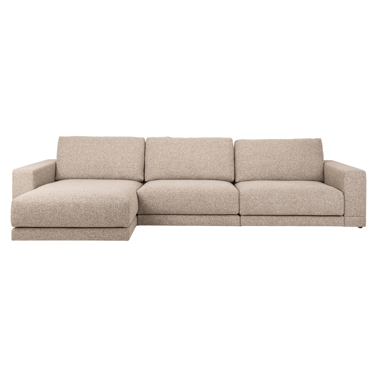 Bank Trentino cayenne brown 3,5-seater + lounge left or right