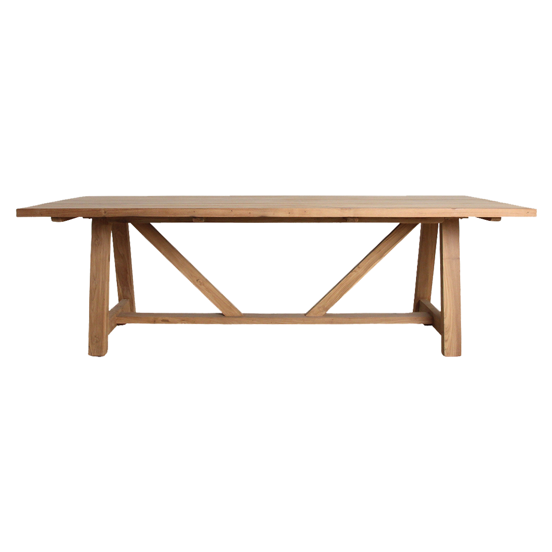 Table de jardin Soleado en teck 200 cm